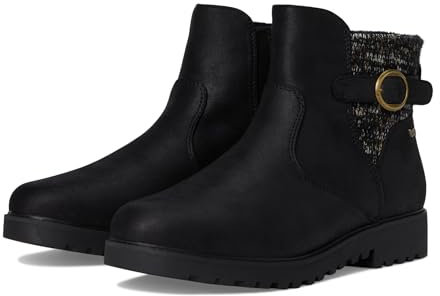 Skechers Women's Arch Fit Marlie-Weekend Chat Ankle Boot, Nero, 38 EU