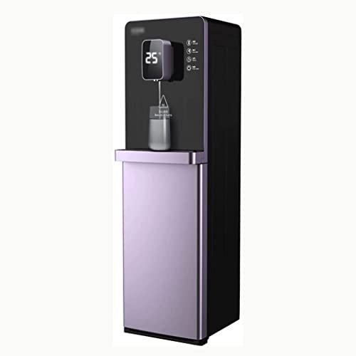 Generic Dispensador de Enfriador de Agua, Carga Inferior de pie, Enfriador embotellado, función Dual fría y Caliente, características Verticales Calientes instantáneas (púrpura)