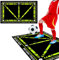 Fussball Matte,60 X 90cm Fussball Trainingsmatte,Fußball Schritt Trainingsmatte,Grün Rutschfeste Fussballmatte Training,Fussball Matte Ballkontrolle,Fußball-Fußmatte,Geschenke Für Fußballliebhaber