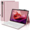 JADEMALL Tastiera per Lenovo Tab P12 12.7 2023, Custodia Tastiera Lenovo Tab P12 12.7 TB-370FU 2023, Italiano QWERTY Tastiera Bluetooth per Lenovo Tab P12 12.7 2023, Rosa