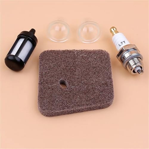 LALAL Air Fuel Filter Spark Plug For Stihl FS38 FS45 FS46 FS55 HS45 FC55 KM55 Trimmer w/Primer Bulb