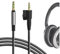 GEEKRIA Audio Cable Compatible with Bose Around-Ear AE2/AE2i/AE2w Cable, 2.5mm Braided Nylon Replacement Stereo Cord (4 ft / 1.2 m)
