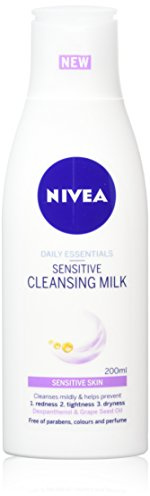 Nivea Daily Essentials Sensitive Cleansing Milk, 200 ml, Pack of 6