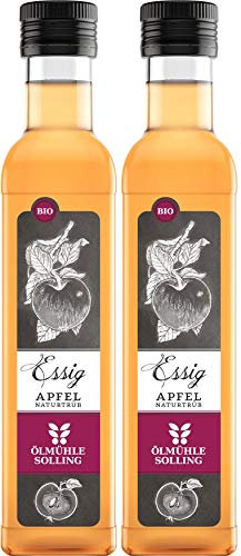 Ölmühle Solling Apfelessig naturtrüb - 2x250ml / 500ml - BIO