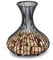 Cozyhoma Support de bouchon de bouteille de vin élégant en forme de vase, support de rangement en métal avec grande ouverture et fond robuste pour les amateurs de vin