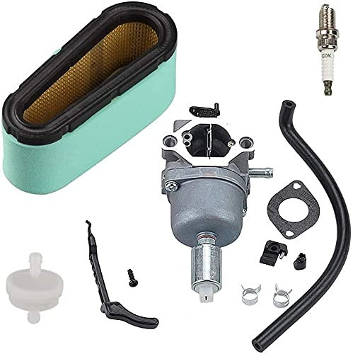 Carburatore per Briggs e Stratton 791886 495935 690194 498061 499153 287707 28777 28N707 28N777 28P777 28Q777 14 PS 15 16 15 15 16 PS 17. Motore PS 18 PS con filtro dell'aria 496894S