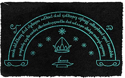 TIANTUR Fussmatte aussen LOTR Türen von Durin Custom Fußmatte Reko Oohnzimmer 16x24