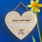 Global Designs 25Th Wedding Anniversary Welsh Love Spoon Wooden Heart Hanging Plaque
