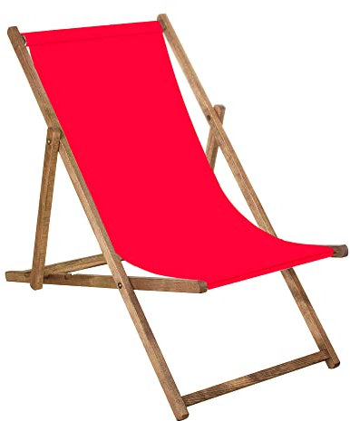 SPRINGOS lettino da giardino pieghevole in legno impregnato pieghevole relax lettino da campeggio sedia da spiaggia faggio