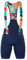 INBIKE Bib Shorts Herren Rennrad Hose Fahrradhose Kurz Gepolstert Radlerhose mit Träger Radsport-trägerhosen Trägerhose Fahrrad Sitzpolster Sommer Marineblau XL
