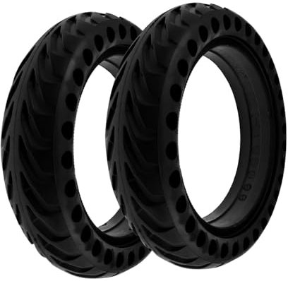 2EXTREME 2× E-Scooter Reifen 8,5 Zoll Vollgummi – 50/75-6.1 pannensicher – Ersatzreifen für Xiaomi M365, Pro 2, 1S, 3, 3 Lite, Essential u. v. m. – Set mit 2 Luftreifen ohne Schlauch