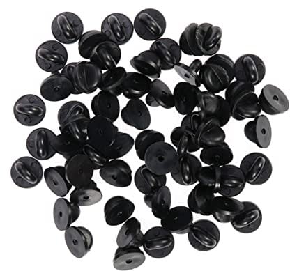 NUOBESTY 200stücke Kunststoffkappen Anstecknadelverschlüsse Ersatz-broschenverschluss Für Zuhause Geschäft Schmuckherstellung Bastelprojekte