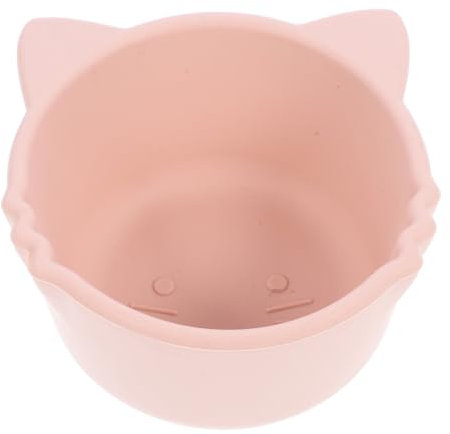 Cabilock Cuenco Infantil de Silicona quedarse quietos tazones vajilla infantil ventosa comedero de silicona cuencos para niños pequeños pequeña plato de cena Cuberteria bebé