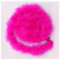 Hrlace 2 Meter Marabu Federboa Natürliche Truthah Feder Boa Flauschige Marabu Boa Feder Girlande Weihnachtsgirlande für DIY Basteln Hochzeit Weihnachten Tanzen Party Dekorationen 16g Rosarot