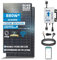 Solar-Hook® 880W Balkonkraftwerk 800W komplett Steckdose - Balkonkraftwerk 800 Watt upgradebarer Hoymiles Wechselrichter 600W/800W, 2x440W Bifaziale Glas/Glas Solarmodule im Solaranlage Komplettset