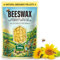 Bienenwachs Pastillen 200G/908G/2.2KG - Natürliches Gelbes Bienenwachs für Kerzenherstellung, Bienenwachs für Kosmetik und Hautpflege - Bienenwachs für DIY-Projekte(200G)