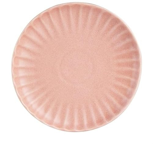 nisbets limited Olympia Corallite Peach Plate - 205mm 8 (Box 6) | Stackable commercial-grade tableware saves storage space and withstands the demands of busy professional kitchens.