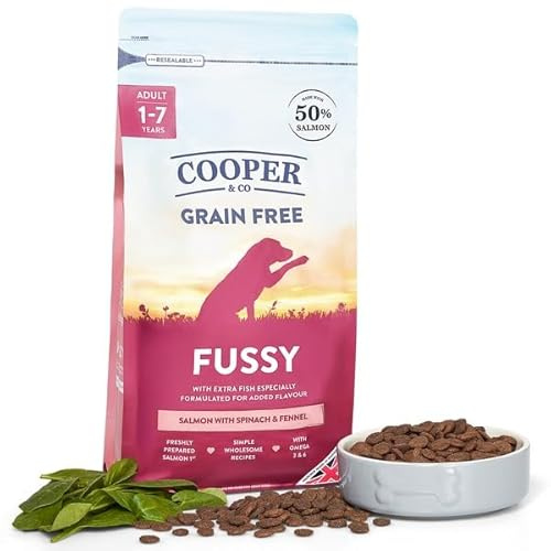 Cooper & Co Fussy Salmon with Spinach and Fennel For Dogs 1.5kg