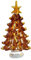 Albero di Natale da tavolo - Albero di Natale da tavolo - Figura di Natale in miniatura Vistaprint | Decorazione per albero di Natale