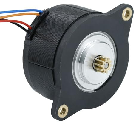 HighTemperature 180° Motors Upgraded NEMA 14 36mm Pancake Motor,3D Printer 10Teeth Extruder Circular Stepper Motors for Voron 2.4 0.1 0.2 Sherpa Mini Ender 3 V2 Pro, BLV, CR10 3D Printer