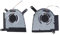 HIOPOIUYT Ventilador Computadora Portátil Effcient CPU GPU Ventilador Interno para TUF Gaming FX607 FA607 FX607J Mejora Disipación Calor Enfriamiento
