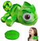 LUKIUP Chamäleon Plüschtier Spielfigur, Pascal Shoulder Plüschpuppe, Süßes Chamäleon Plüschtier, Eidechse Plüschtier Spielzeug, Magnet Magnetisch, Geschenk for Jungen und Mädchen