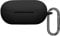 kwmobile Silicone Cover Compatible with Beats Powerbeats Pro 2 - Case Cover Stick-On Skin with Clip - Black