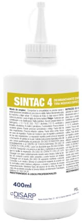 Quitamanchas Profesional para Manchas Proteicas – Elimina Sangre, Sudor, Orina, Vómitos, Huevo, Salsas, Leche y Mayonesa – Uso en Prendas Lavables – Gama SINTAC 400ml