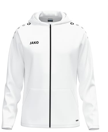JAKO One Kapuzenjacke – Atmungsaktive Sportjacke für Herren aus 100% Polyester, mit weichem Micro-Fleece, ideal für Sport und Freizeit