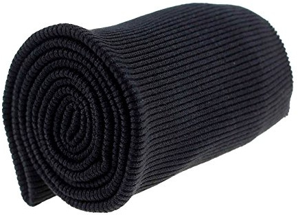 maDDma 15x80cm Bündchen Strickbündchen Bündchenstoff 6% Elastan Bündchenstoff gerippt
