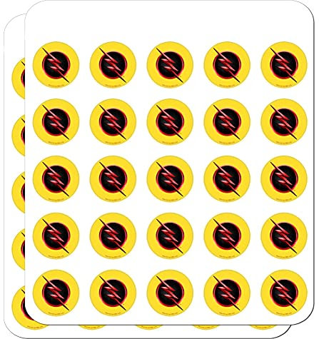 The Flash TV Series Reverse Flash Logo-Planer Kalender Scrapbooking Basteln Aufkleber