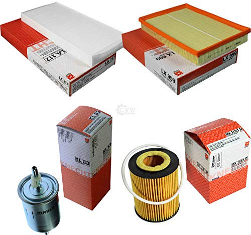 MAHLE Inspektions Set Inspektionspaket Innenraumfilter Kraftstofffilter Luftfilter Ölfilter