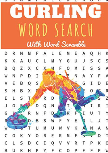 Curling Word Search: 40 puzzles | Challenging Puzzle Book For Adults, Kids, Seniors | More than 300 Curlings words about Ice Sport With Granite Stones ... Gift for Curler | Training brain with fun.
