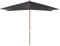 Outsunny Parasol droit rectangulaire Parasol de jardin grande taille dim. 3L x 2l x 2,5H m gris foncé