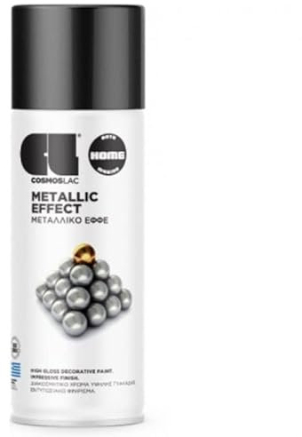 COSMOS LAC - SPRAY PINTURA NEGRO METALIZADO N335 400 ML