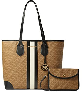 Michael Kors Eva Large Tote Husk Multi One Size, Husk Multi, One size