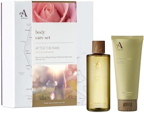 Arran After the Rain Body Gift Set with Sandalwood, Lime & Rose