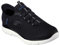 Skechers Summits High Range Herren Sneakers, Black Mesh Trim, 44 EU