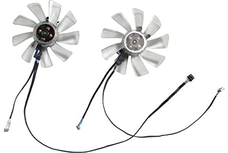 MAHIE Nouveau 100MM 4PIN FY010015M12LPA KDA2 RTX 2080 2070 Super Ventilateur de Refroidissement, Convient for Galaxy RTX 2080 2070 Super Ventilateur de Refroidissement de Carte Graphique Cheerfully (