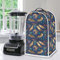 Poceacles Sea Otters Print Blender Cover Large Size 9.4L x 7.2W x 15.9H Blender Dust Cover, Stand Mixer or Coffee Maker Appliance Cover