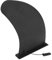 Abnehmbare Sup-Finne, 11-Zoll-Surf-SUP-Finne aus PVC mit Festem Sockel, Schwarzes Mittelstabilisator-Befestigungspaddel für Longboard-Surfbrett