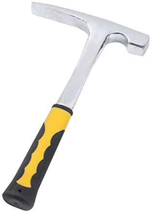 Vocdikficy Geologischer Erkundungshammer Spitzer Mineralerforschungs Geologie Hammer Handfelsenhammer, Flacher Mund