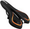 MOOCCI Bequemer MTB Gelsitz Mountainbike Sattel MTB Sattel Mountainbike Sitz Gel Bikes Sitze Atmungsaktiv & Weich & Wasserdicht Fahrradsattelkissen für Damen und Herren - Orange