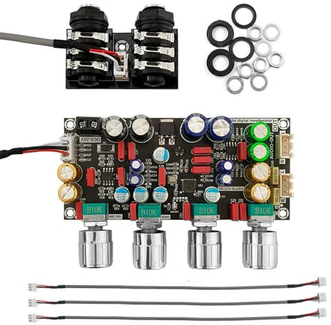 DollaTek Digitale Mikrofonverstärkerplatine Karaoke-Platte Vorverstärker Reverberator Suite Komponente Mikrofonverstärkerplatine AMP