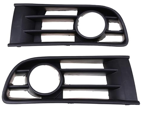 Kanhaoni Auto Nebelscheinwerfer Gitter Für VW Polo Typ 9N 2002-2005,Auto Frontgrill Stoßstange Nebelscheinwerfer Grills Autozubehör,Pair