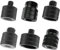 6 Pcs Mic Stand Adapter, Aluminium Alloy Camera Stand Adapter, Mic Thread Adapter for Microphone Stand Mount to Camera Tripod