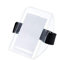 Arm-Ausweishalter, verstellbares ID-Armband, transparentes Kunststoff-Armband, Ausweishalter, wasserdichter Ausweishalter Gummiband für sicheren Sitz, ideal für Arbeit, Veranstaltungen und