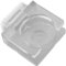 Vaguelly Suction Cup Gecko Water Bowl for Lizards Food Water Feeder for Crested Geckos Reptile Tanks Enhances Habitat Aesthetics Secure Easy to Install