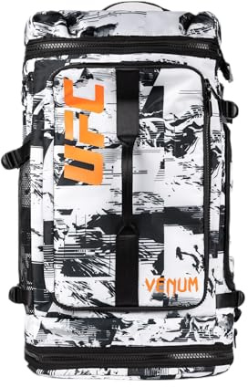 Venum UFC Zenith Unisex Schwarz/Weiß/Orange Authentic Fight Week Sporttasche