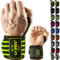 C.P. Sports Strongman Handgelenk Bandagen Fitness boxbandagen handgelenkbandage Bandage Handgelenk handgelenkstütze handgelenkschoner Wrist wrap Box Bandagen Handstand stütze Camouflage Weiß